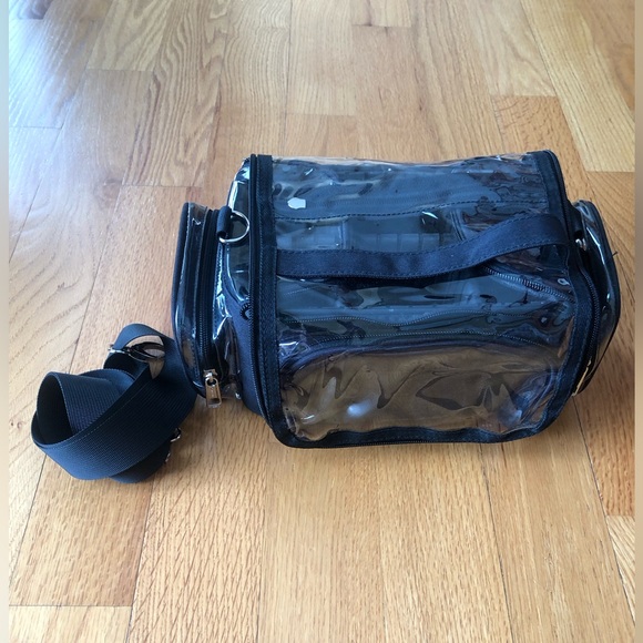 Handbags - Makeup/ brush clear travel bag